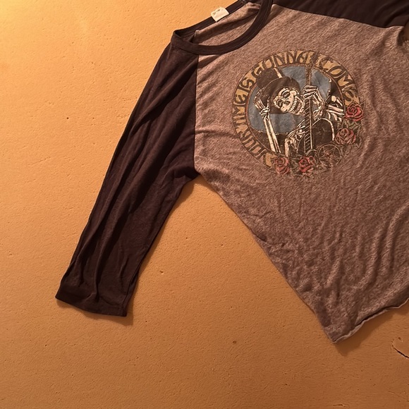 Vintage Grateful Dead M Baseball Sleeve T-Shirt - Picture 2 of 6